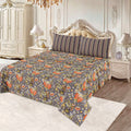 3 Pcs Cotton King Size Bedsheet