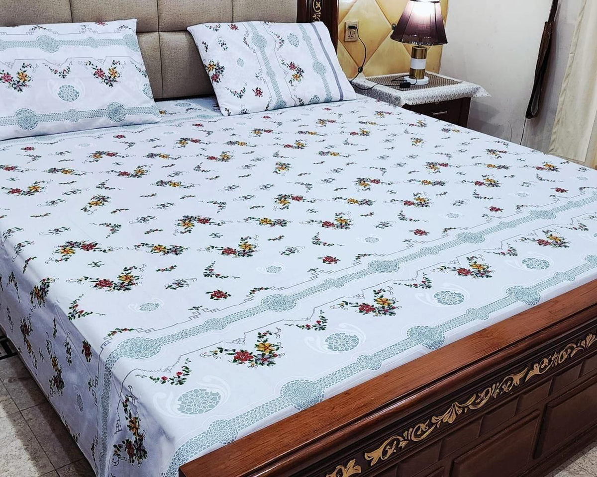 bundle/set of 8 100% Pure cotton zing size bedsheets