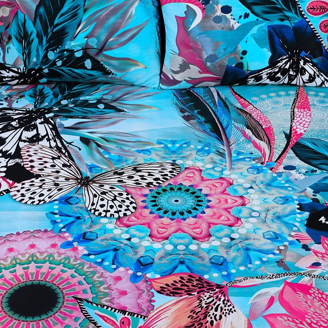 3 Pcs Cotton King Size Bedsheet