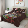 3 Pcs Cotton King Size Bedsheet