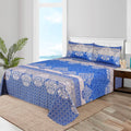 3 Pcs Cotton King Size Bedsheet