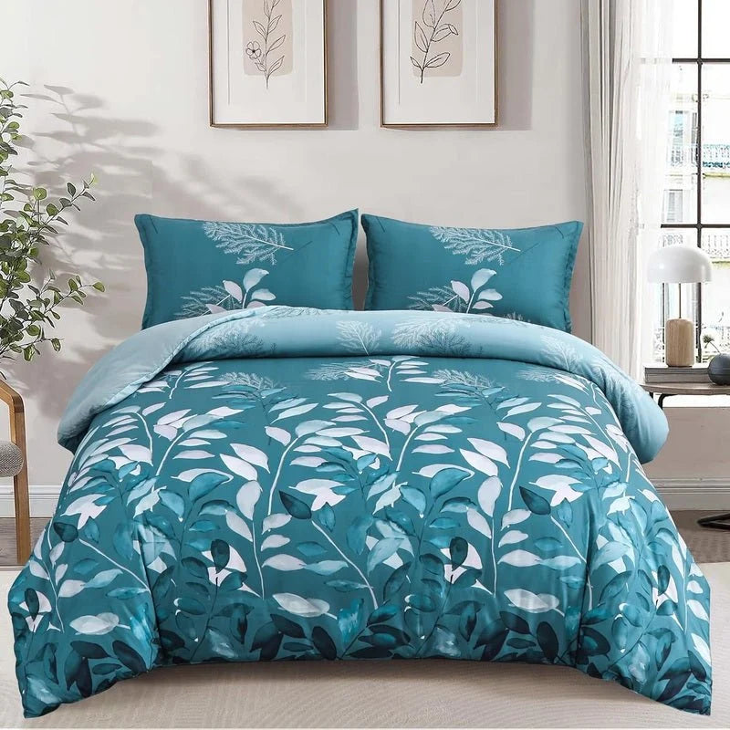 3 Pcs Cotton King Size Bedsheet