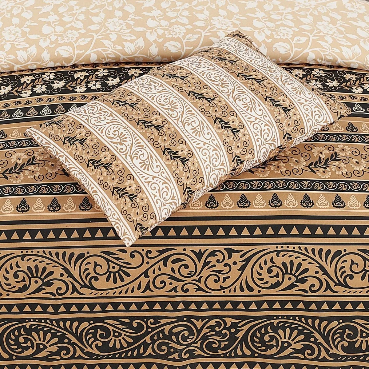 3 Pcs Cotton King Size Bedsheet